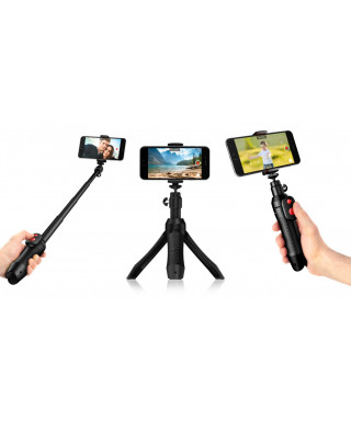 IK Multimedia iKlip Grip Pro - stand per iPhone, iPod Touch, Smartphone e Digital Camera