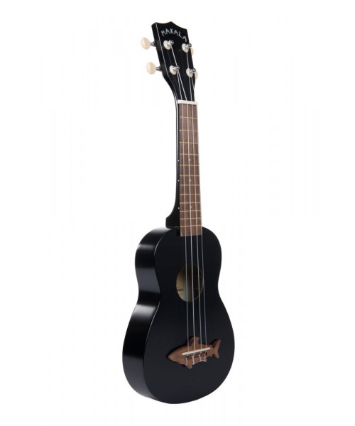 Kala MK-Saints / BLK - Ukulele soprano shark - Blacktip - c / bag