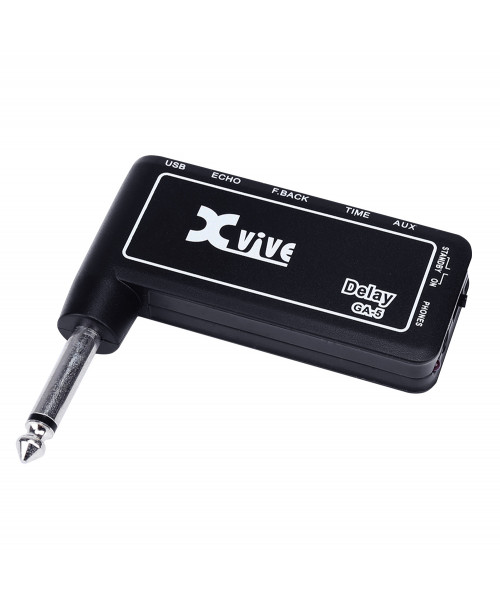 Xvive GA-5 delay - Guitar headphone amplifier with delay