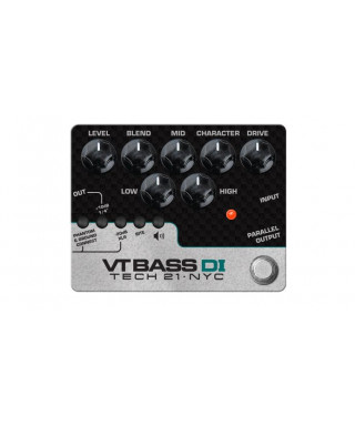 Tech21 Sansamp Character Series - Vt bass of - Pedal preamplifier for bass