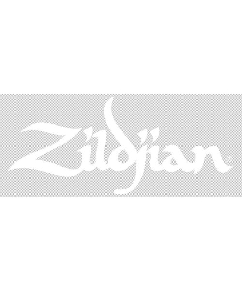 Zildjian Sticker logo Zildjian 8 '' - white