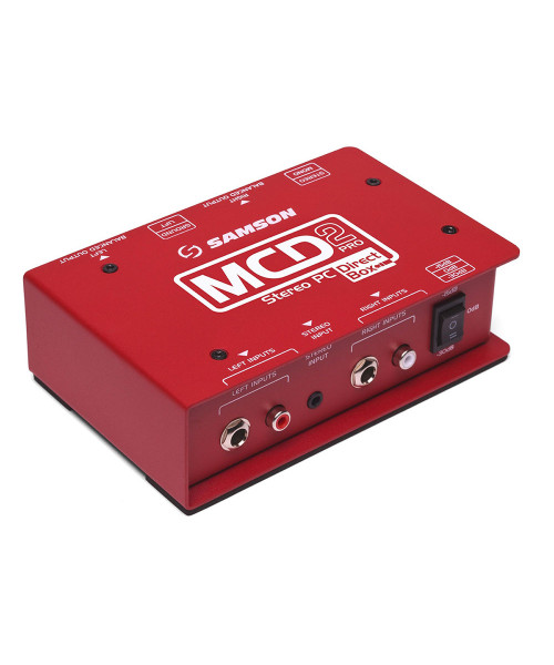 Samson MCD2PRO - D.I. Box - Computer / DJs