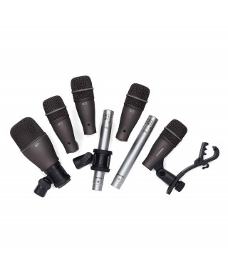 Samson DK707 - Set di Microfoni per Batteria - 7 pezzi