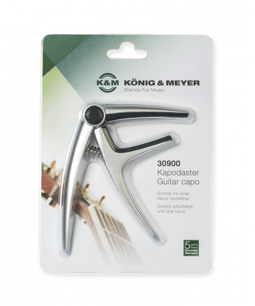 K&M GUITAR CAPO CHROMED