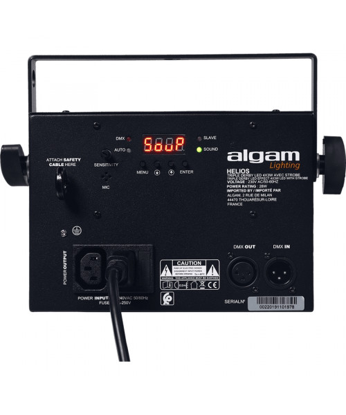 ALGAM LIGHTING Helios Derby LED DMX projector