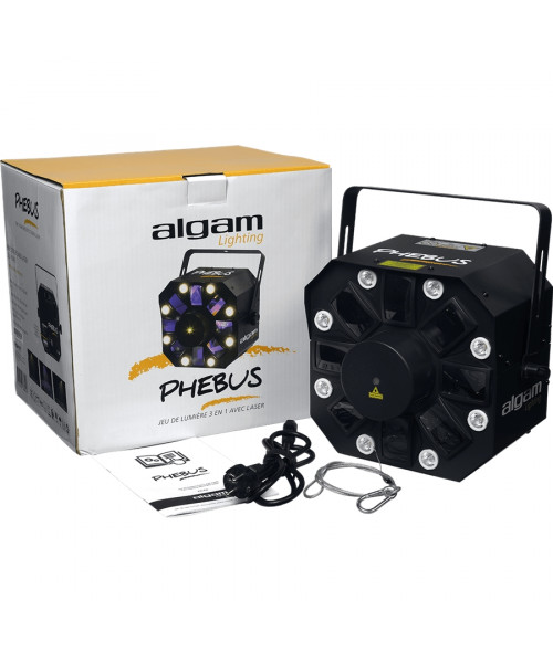 ALGAM LIGHTING Phibus Multi-effect LED projector DMX