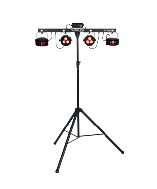 ALGAM LIGHTING Florida-Bar set lighting par LED multieffetto DMX