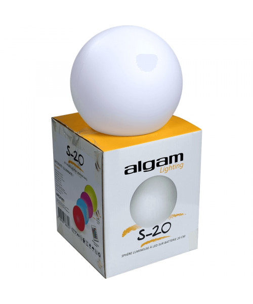 ALGAM LIGHTING S-20 SFERA LUMINOSA DECORATIVA 20 CM