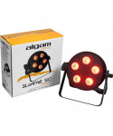 ALGAM LIGHTING Slimpar-510-Hex PAR Projector LED 5 x 10W RGBwau