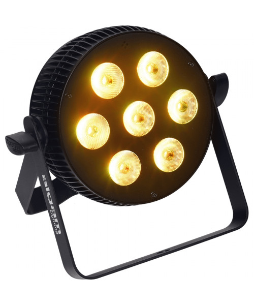 ALGAM LIGHTING SLIMPAR-710-HEX PROIETTORE PAR LED 7 X 10W RGBWAU