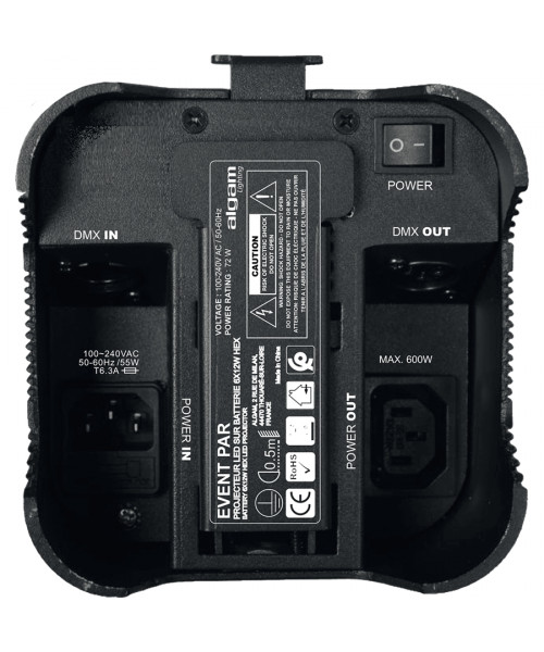 ALGAM LIGHTING EVENTPAR BARRA A LED MULTICOLORE DMX