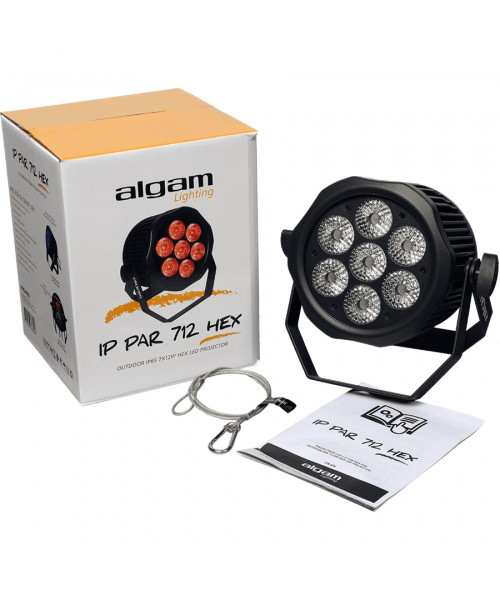 ALGAM LIGHTING IP-Par-712-Hex PAR Projector LED for outdoor DMX