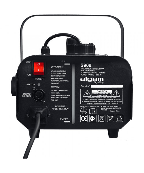 ALGAM LIGHTING S900 MACCHINA DEL FUMO 900W