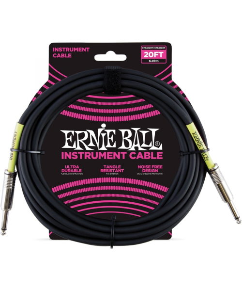 ERNIE BALL - 6044 CAVO SPIRALE BLACK 9 M