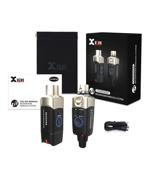 Xvive U3C CONDENSER MIC  - Sistema wireless digitale per microfono a condensatore