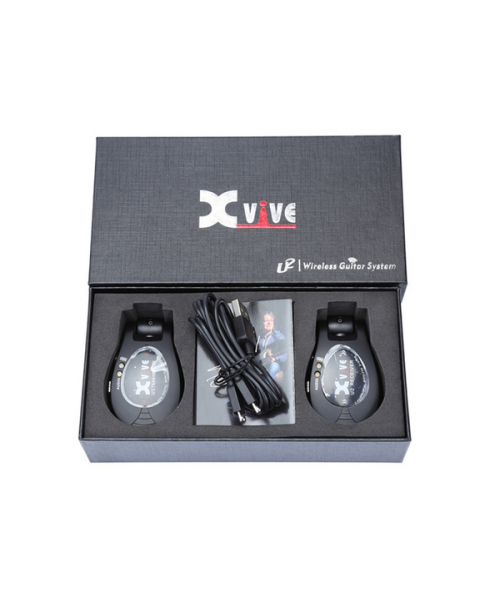 Xvive U2 Guitar digital wireless system - black