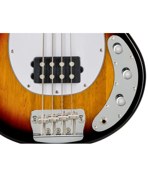 STERLING BY MUSIC MAN STINGRAY CLASSIC RAY24CA 4 3-TONE SUNBURST