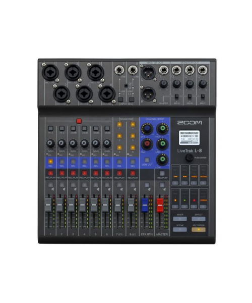 Zoom l-8 digital 8 channel mixer