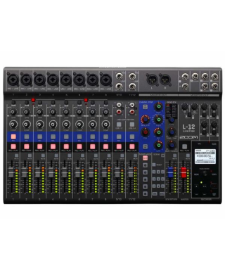 Zoom L-12 - Mixer digitale 12 canali, recorder e interfaccia audio