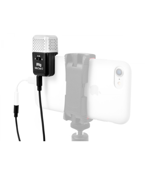 IK Multimedia iRig Mic Cast 2 - Microfono per registrazioni vocali
