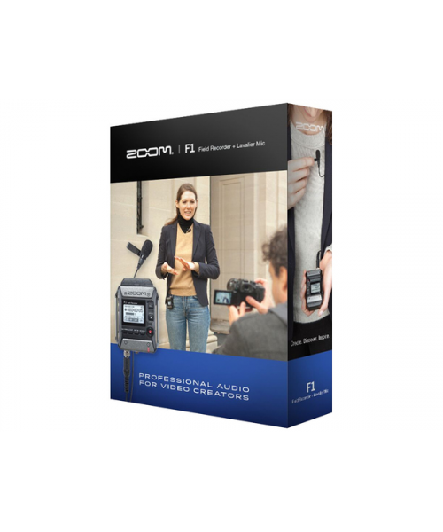 Zoom F1-LP - field recorder + Microfono lavalier