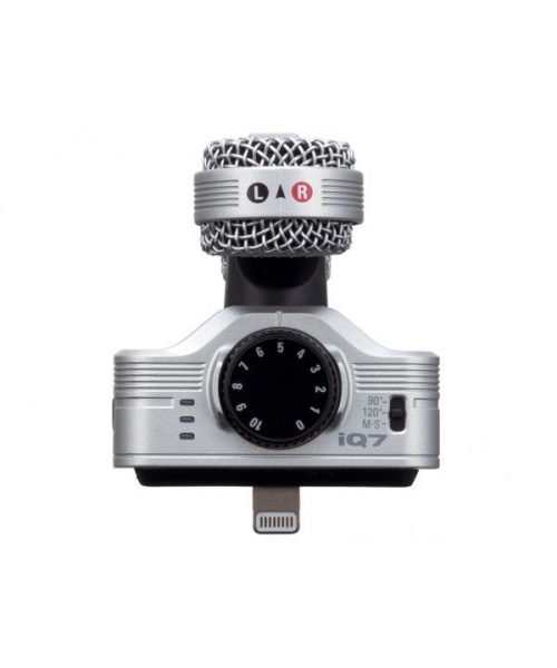 Zoom IQ7 - Mid / Side stereo microphone for iPhone5 / iPod touch / iPad Mini