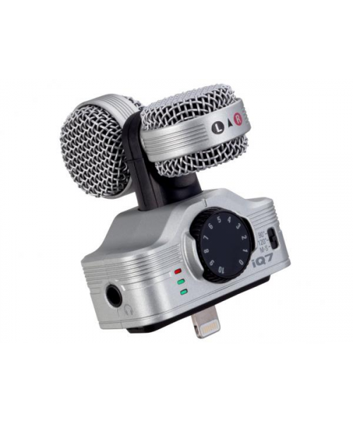 Zoom iQ7 - microfono stereo mid/side per iPhone5/iPod touch/iPad mini