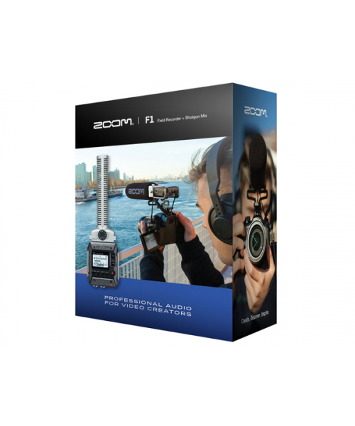 Zoom f1-Sp - Field Recorder + Shotgun microphone