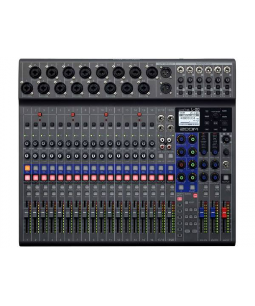 Zoom L-20 - Mixer digitale 20 canali, recorder e interfaccia audio