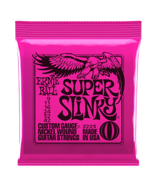 ERNIE BALL - 2223 NICKEL WOUND SUPER SLINKY 9-42