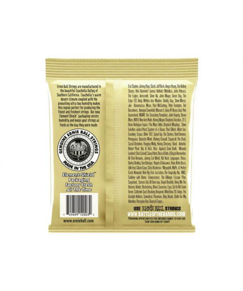 ERNIE BALL - 2003 Earthwood 80/20 Bronze Medium Light