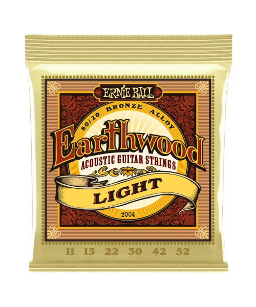 ERNIE BALL - 2004 Earthwood 80/20 Bronze Light 11-52