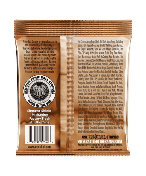 ERNIE BALL - 2146 EARTHWOOD PHOSPHOR BRONZE MEDIUM LIGHT