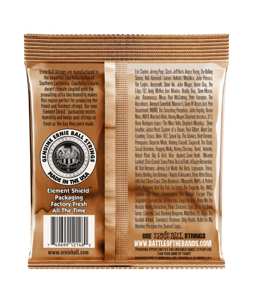 ERNIE BALL - 2148 Earthwood Phosphor Bronze Light 11-52