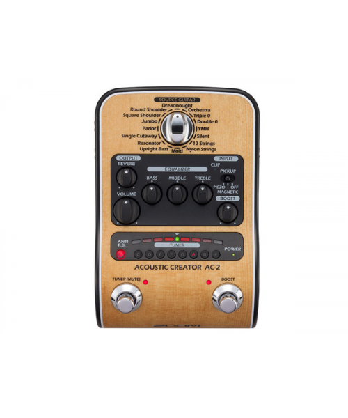 Zoom AC-2 - Preamp pedale per chitarra acustica
