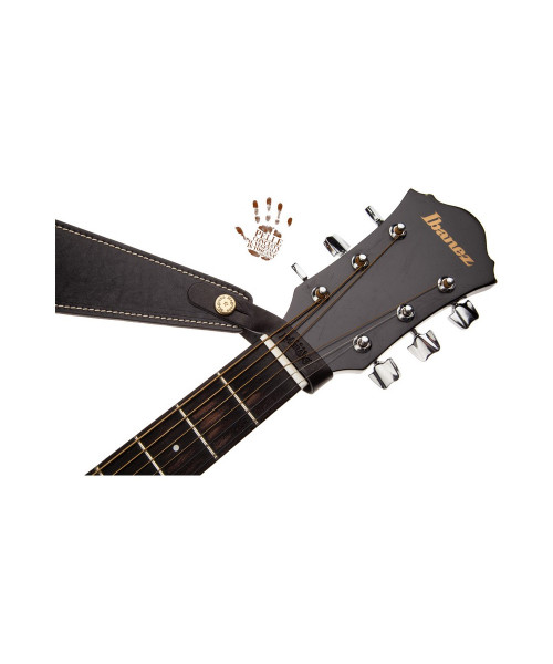 magrabò cintino per chitarra acustica nero