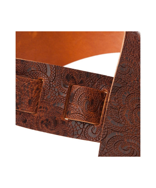 MAGRABO' Holes HC Embossed Ciler brown 6 cm