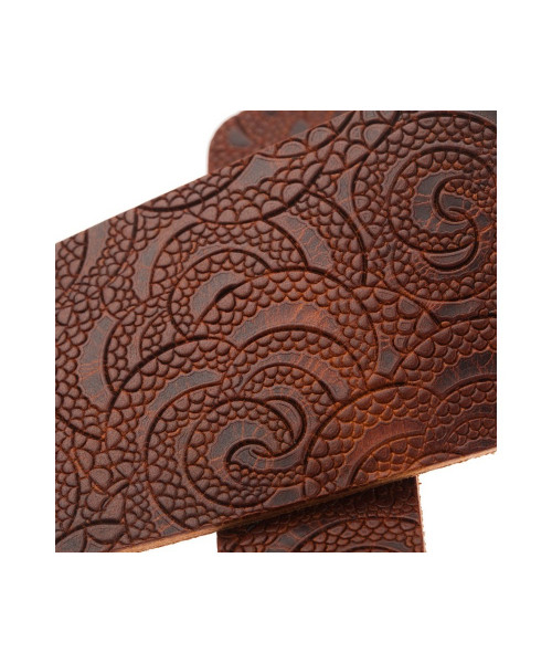 MAGRABO' Holes HC Embossed Ciler brown 6 cm