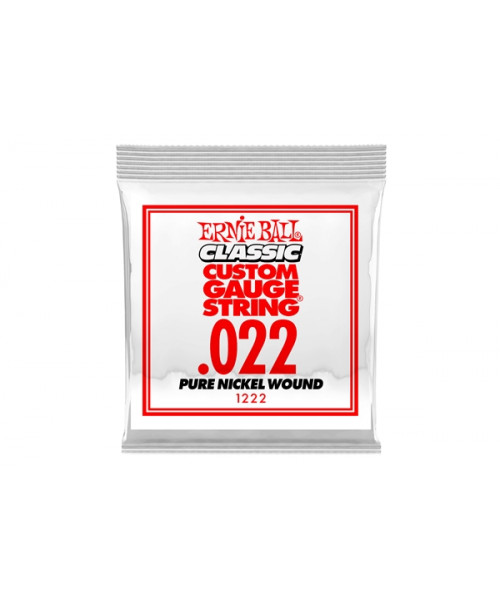 Ernie Ball 1222 Pure Nickel Wound .022