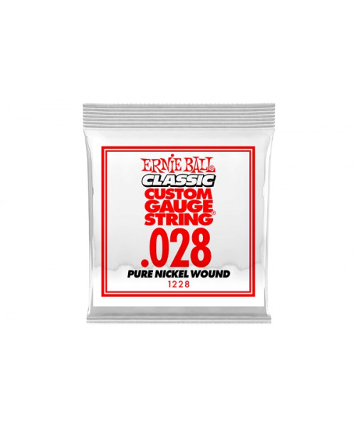 Ernie Ball 1228 Pure Nickel Wound .028