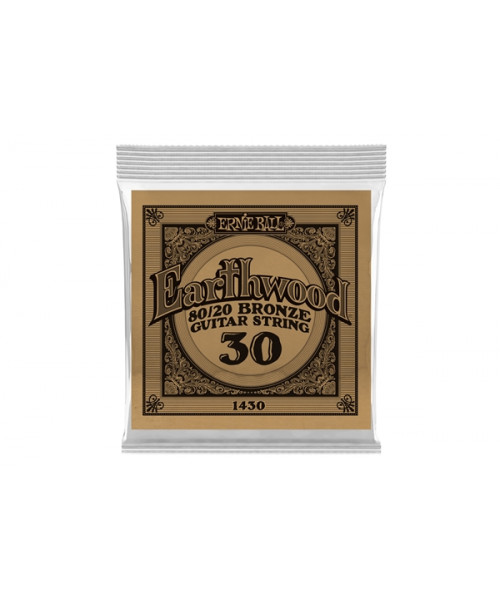 Ernie Ball 1430 Earthwood 80/20 Bronze .030