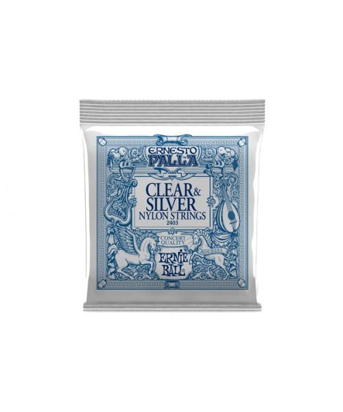 Ernie Ball 2403 Ernesto Ball Clear & Silver