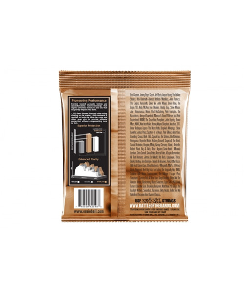 Ernie Ball 2548 Everlast Coated Phosphor Bronze Light 11-52