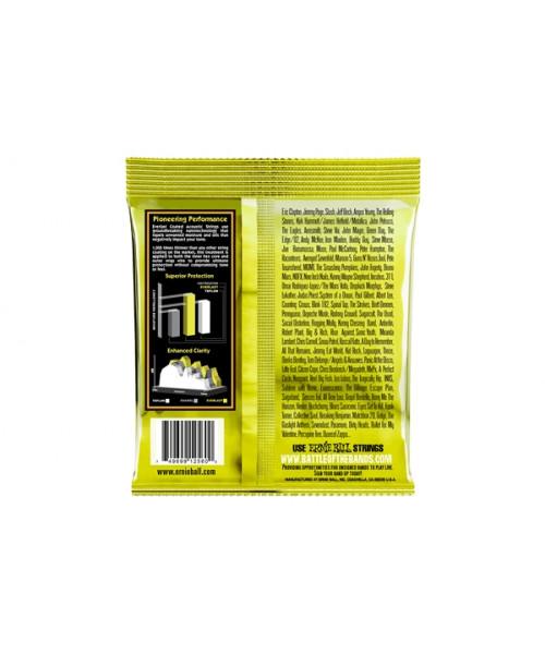 Ernie Ball 2560 Everlast Coated 80/20 Bronze Extra Light 10-50