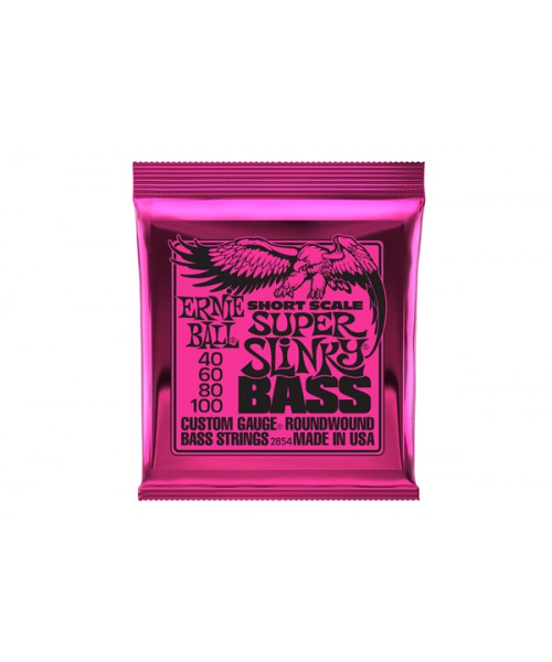 Ernie Ball 2854 Nickel Woudn Scala Corta Spuer Slinky 40-100