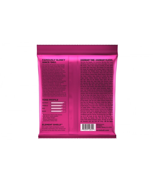 Ernie Ball 2854 Nickel Woudn Scala Corta Spuer Slinky 40-100