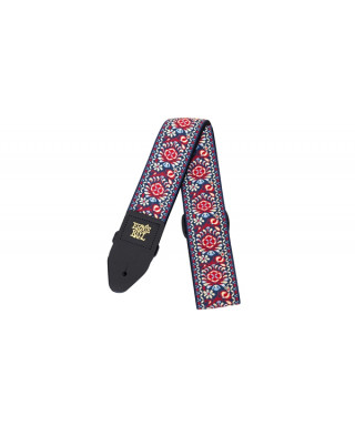 Ernie Ball Jacquard Royal Bloom shoulder strap