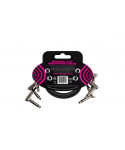Ernie Ball 6222 Flat Ribbon Patch Cable 30.48 cm Pack of 3