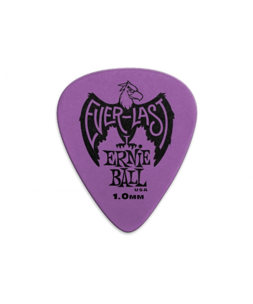 Ernie Ball 9193 Plettri Everlast Purple 1.00mm Busta da 12