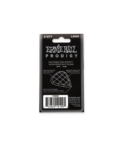 Ernie Ball 9199 Poletri Prodigy Standard Black 1, 5mm envelope 6